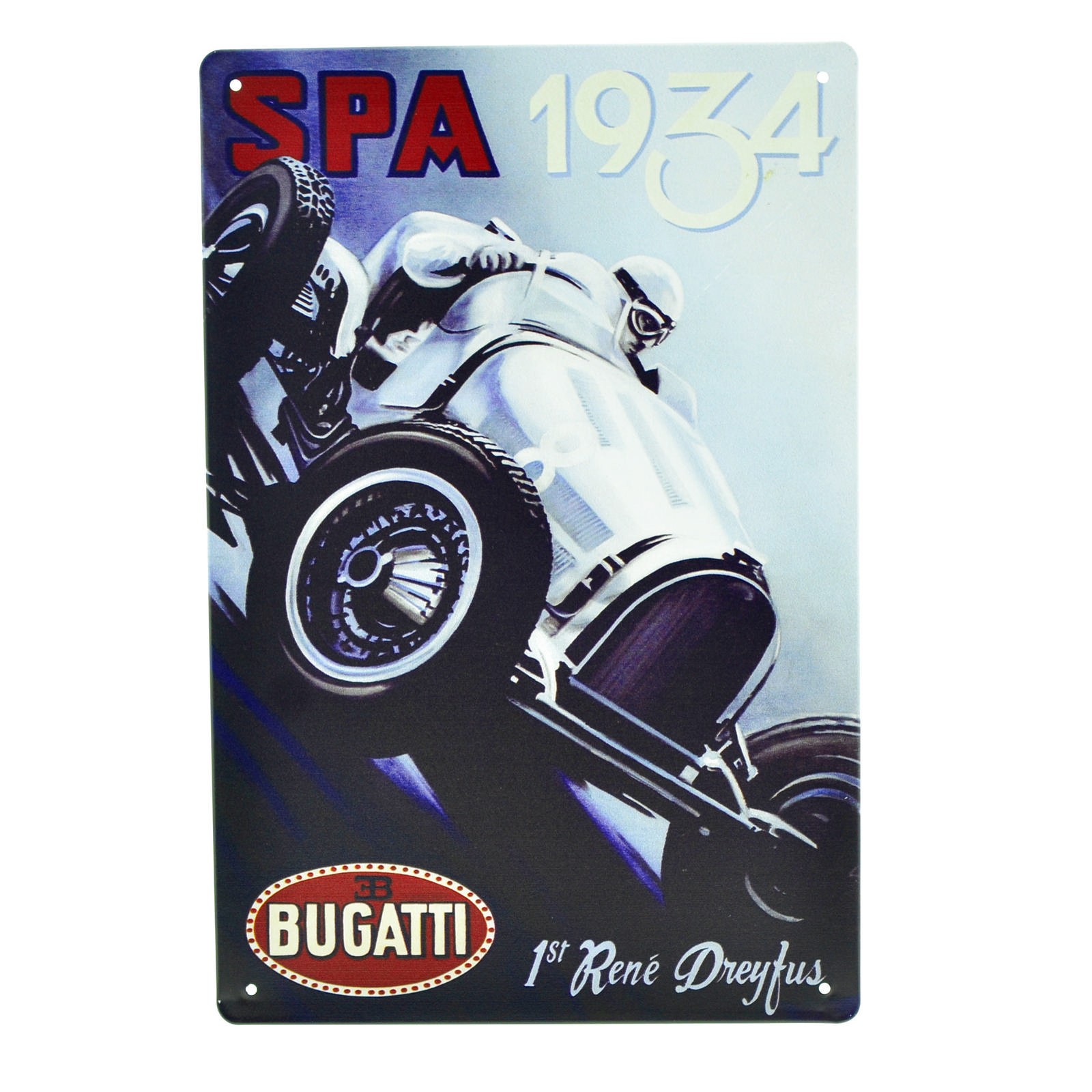 Cartel Metálico de SPA 1934