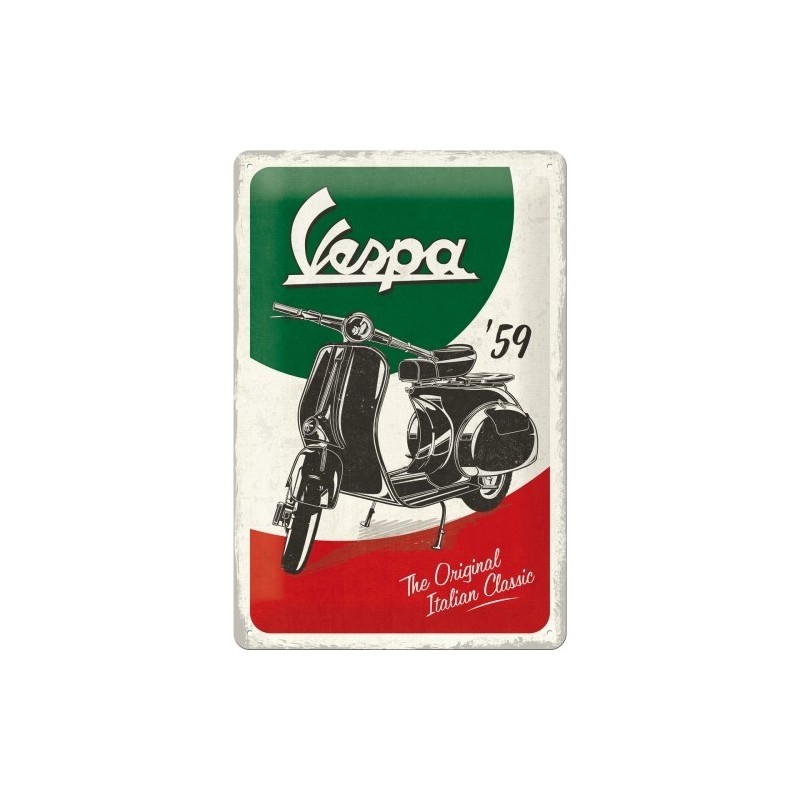 Cartel Moto Vespa 59