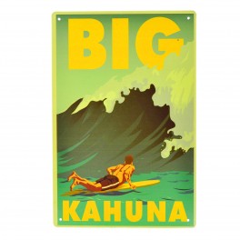 Cartel Metálico de Big Kahuna
