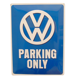 Cartel Publicitario VW Parking Only