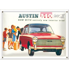Postal Metálica Austin A40
