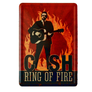 Postal Metalica Cash Ring Of Fire