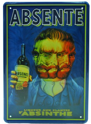 Cartel Publicitario Absinthe