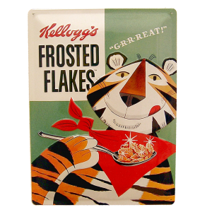 Cartel Publicitario Frosted Flakes