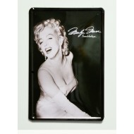 Cartel  Metálico Marilyn Monroe , La tentación vive arriba