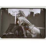 Cartel Metálico Marilyn Monroe