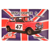 Cartel Metálico Mini Cooper S