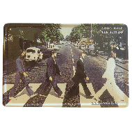 Cartel Metálico Beatles Abbey Road