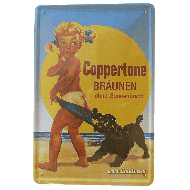 Cartel Publicitario Coppertone