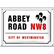 Postal Metálica Abbey Road