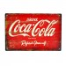 Cartel Metálico de Coca Cola (tablas)