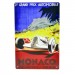 Cartel Metálico de GP Monaco 1935