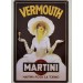 Cartel Publicitario Vermouth Martini