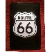 Cartel Metálico Route 66