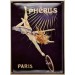 Postal Metálica Phebus Paris