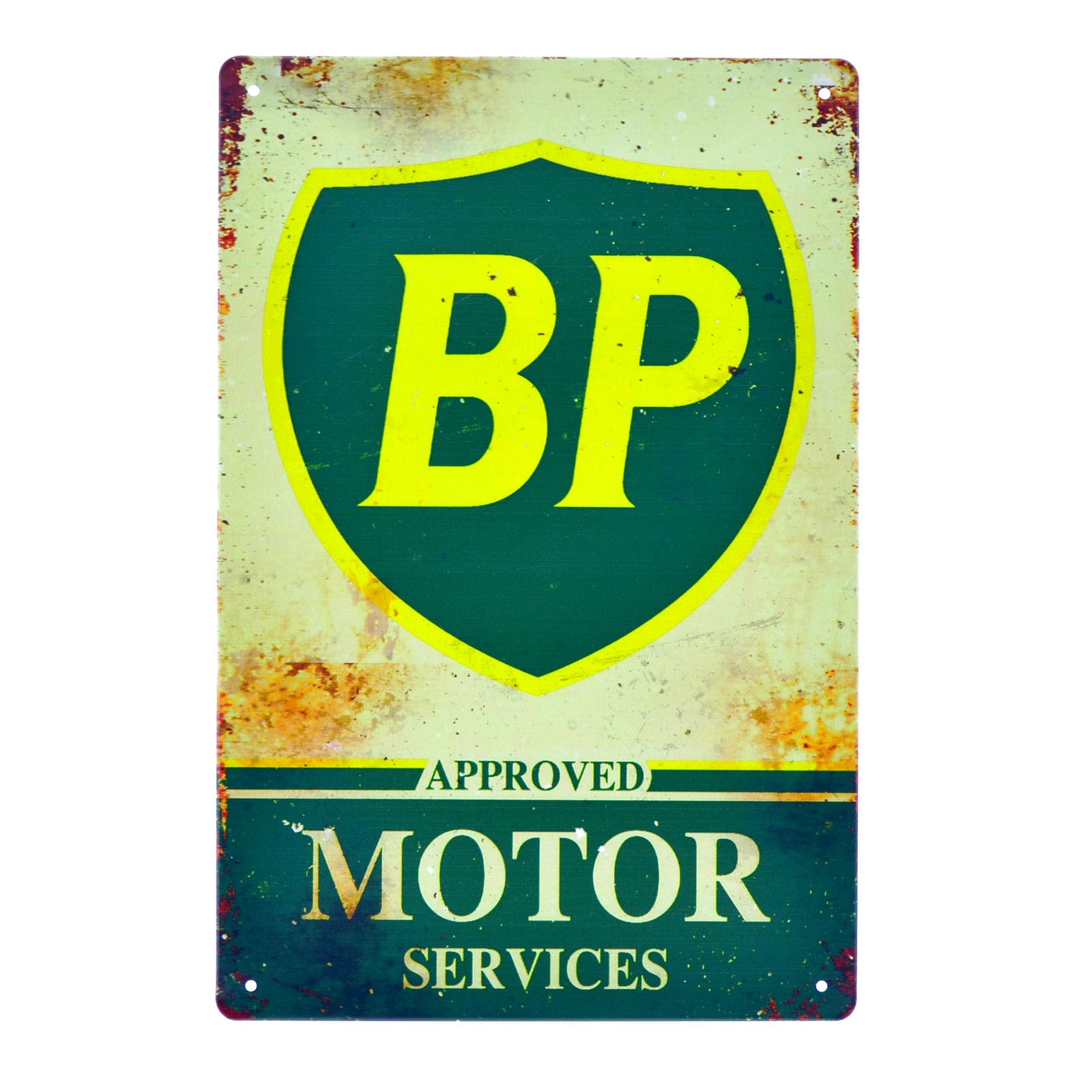 Cartel Metálico de BP