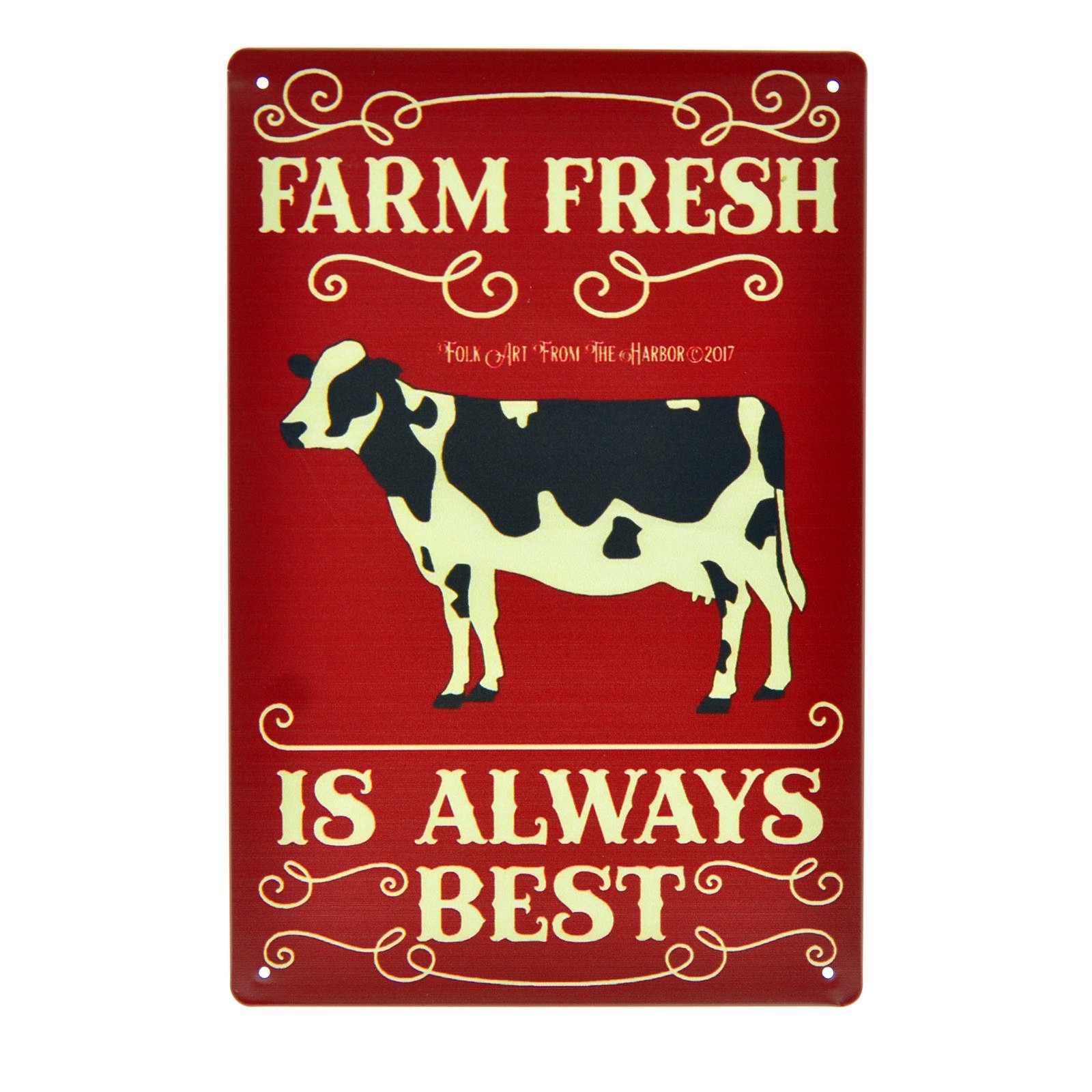 Cartel Metálico de Farm Fresh