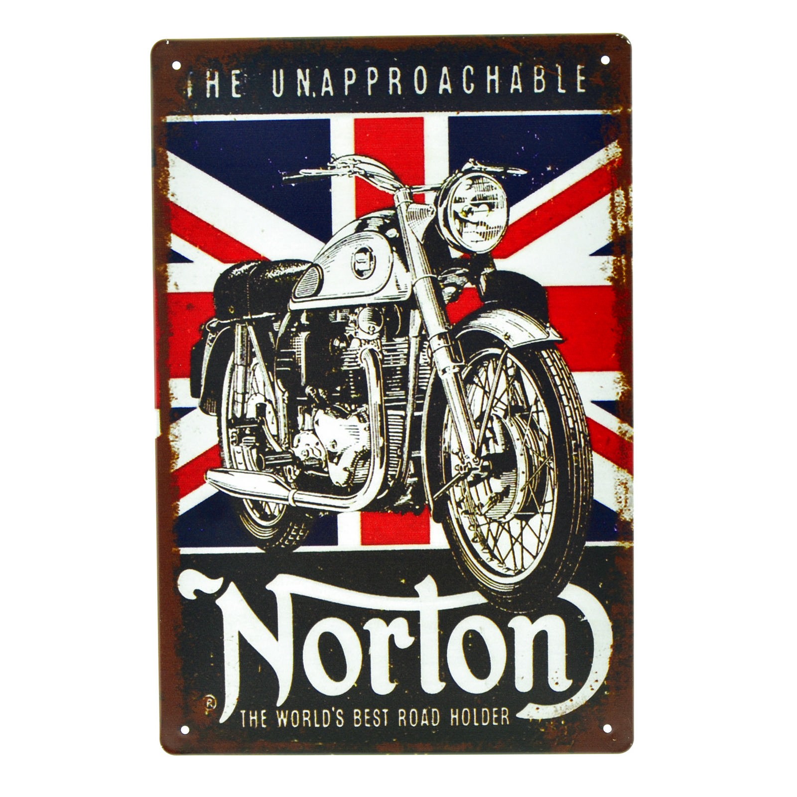 Cartel Metálico de Norton, the unapproachable