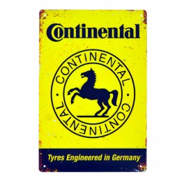 Cartel Metálico de Continental