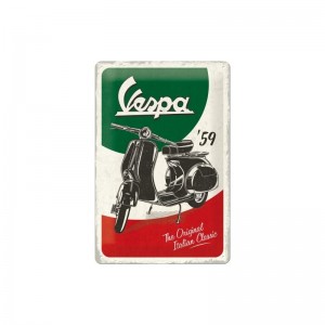 Cartel Moto Vespa 59