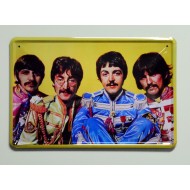 Cartel  Metálico The Beatles Sgt. Pepper