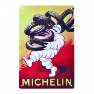 Cartel Metálico de Michelín neumáticos