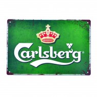 Cartel Metálico de Carlsberg