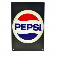 Cartel Metálico de Pepsi