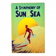 Cartel Metálico de Sun & Sea