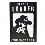 Cartel Metálico de Play it Louder, Lemmy Kilmister