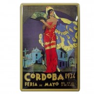 Chapa Metálica Feria Cordoba 1934