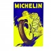 Cartel Metálico de Michelín Moto