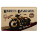 Cartel Publicitario Genuine Harley Davidson