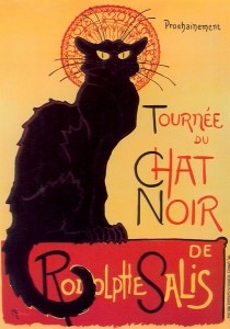 Cartel "Le Chat Noir"
