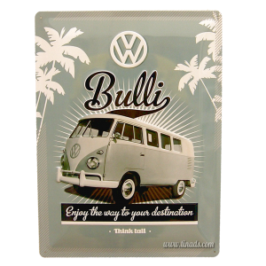 Cartel de Volkswagen Bulli